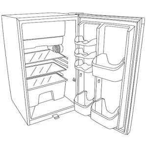 AES44W Aes44w:4.4 Cuft Refrig Aficion