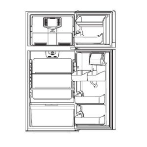 ATB10ARW Atb10arw:10.1 Cu Ft Amana Fros