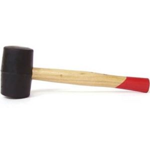 HB06006 16 Oz. Rubber Mallet picture 1