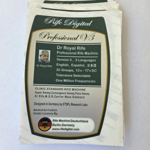 Rear Stickers RDPV3, 100 Pack